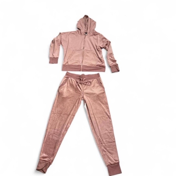 Felina Pants - Felina Blush Pink Zip-Up Hoodie